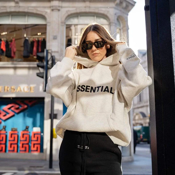 Timeless Appeal: Embodying Fashion with the Essentials Hoodie